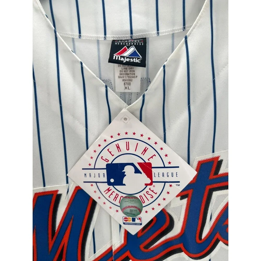 Tom Glavine Signed Mets Jersey Beckett COA HOF 14 Inscription Pinstripe Size XL - Picture 11 of 14